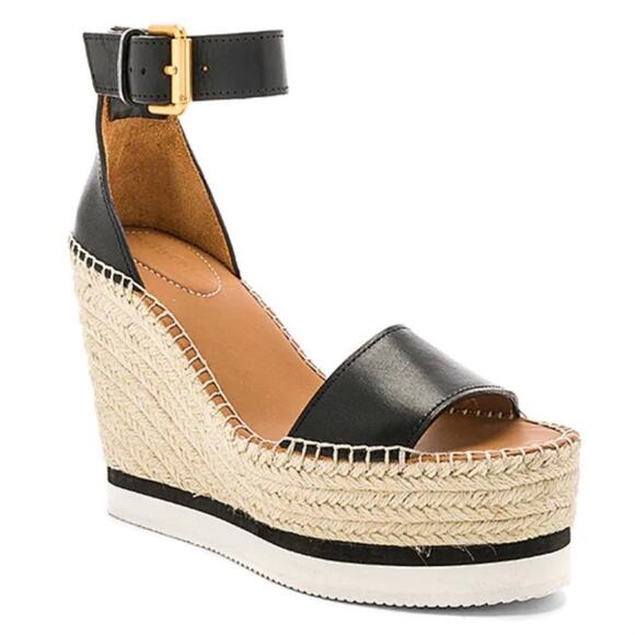 SEE BY CHLOE Glyn Wedge Espadrille Sandal - Picture 3 of 15